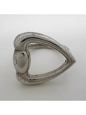 Gucci Gucci logo ring, vintage horsebit design, sterling silver (925), women's ring. (view 2)