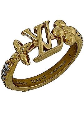 Louis Vuitton Louis Vuitton LV Iconic GP Rhinestone Ring for Women (view 1)