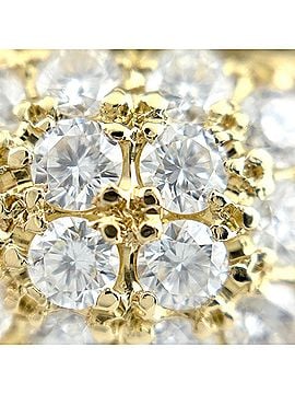 Christian Dior Christian Dior YG Yellow Gold Ring with Small Diamonds (750) - Women's (view 2)