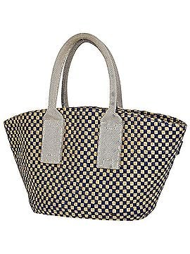 Hermès Hermes Panier Bass PM Linen Blue Beige Women's Bag (view 1)
