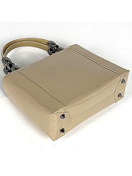 Christian Dior Christian Dior Maris Pearl Handbag, Leather, Beige (view 2)