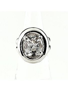 Hermès Hermes HERMES Gaucho Ring Silver Topaz SV Women's (view 1)