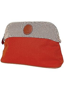 Hermès Hermes Bolide Pouch MM Canvas Red Women's (view 1)