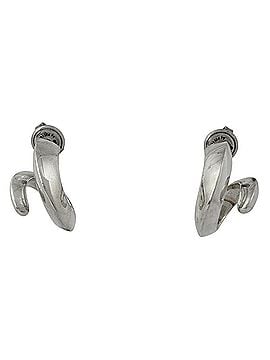 Bottega Veneta Bottega Veneta Spiral Earrings, Sterling Silver 925, Silver, Women's (view 1)