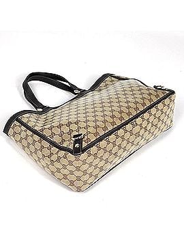 Gucci Gucci GG Crystal Tote Bag, Coated Canvas, Brown, 293580, Women's (view 2)