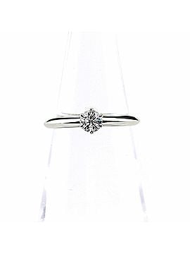 Tiffany & Co. Tiffany &amp; Co. Solitaire Ring, Platinum Single Diamond Pt950, Women's Ring (view 1)