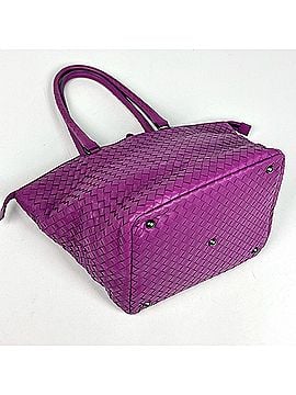 Bottega Veneta Bottega Veneta Intrecciato Tote Bag, Leather, Purple, 214728, Women's (view 2)