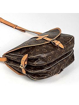 Louis Vuitton Louis Vuitton Saumur 30 Crossbody Shoulder Bag, Monogram Brown, M42256, Women's (view 2)