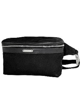 Yves Saint Laurent Yves Saint Laurent Saint Laurent Paris City Body Bag/Waist Bag, Canvas, Black, 50597, Men's (view 1)