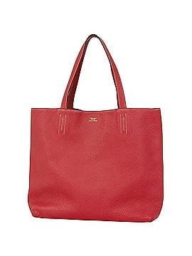 Hermès Hermes Double Sens 36 Reversible Shoulder Bag Tote Taurillon Clemence Rose Jaipur Ruby ?P Women's (view 1)