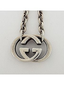 Gucci Gucci Interlocking G Necklace, Sterling Silver 925, Silver, Women's (view 2)