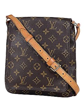 Louis Vuitton Louis Vuitton Musette Salsa Short Shoulder Bag, Monogram Brown, M51258, Women's (view 1)