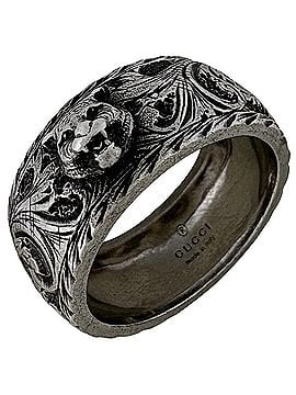 Gucci Gucci Tiger Head Ring, Sterling Silver 925, Women's Ring (view 1)