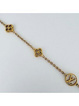 Louis Vuitton Louis Vuitton Flowerful Necklace, Monogram Flower, GP Gold, Women's (view 2)