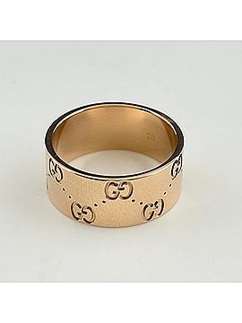 Gucci Gucci Icon Ring PG Pink Gold 750 Men's (view 2)