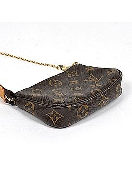 Louis Vuitton Louis Vuitton Mini Pochette Accessoires T&amp;B Makeup Cosmetics Accessory Pouch Monogram Brown M60153 Women's (view 2)