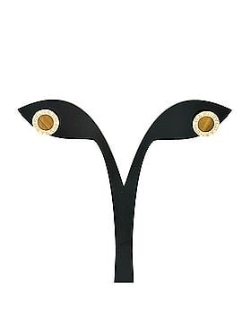 Bvlgari BVLGARI Earrings PG Pink Gold 750 Tiger Eye for Women (view 1)