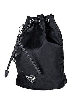 Prada Prada PRADA nylon drawstring pouch accessory Nero (black) 1NS369 women's (view 1)