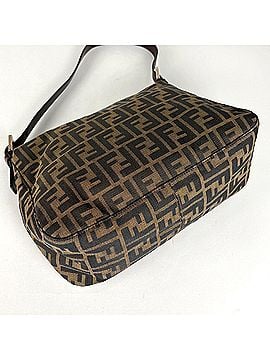 Fendi Fendi Zucca pattern shoulder bag, Mamma Bucket, one-shoulder handbag, canvas, brown, women's. (view 2)