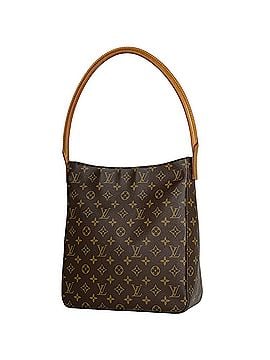 Louis Vuitton Louis Vuitton Looping GM One-Shoulder Bag, Monogram Brown, M51145, Women's (view 1)