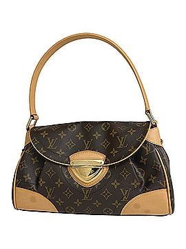 Louis Vuitton Louis Vuitton Beverly MM One-Shoulder Shoulder Bag, Monogram Brown, M40121, Women's (view 1)