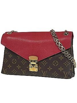 Louis Vuitton Louis Vuitton Pallas Chain Shoulder Bag, Monogram Cerise (Red), M41201, Women's (view 1)
