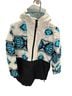 The North Face Aztec Or Tribal Print Multi Color Windbreaker Size L - photo 1