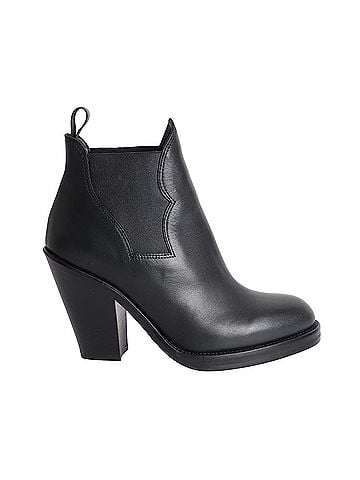 Acne Acne Studios Star Ankle Boots in Black Leather (view 1)