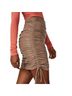 LAPOINTE 100% Polyester 58% Polyurethane 42% Polyester Solid Tan Casual Skirt Size 4 - photo 1