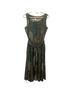 Perseption Concept Paisley Blue Green Casual Dress Size L - photo 1