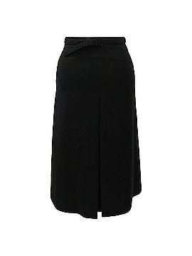 Gucci Gucci Belted Midi Skirt in Black Polyester (view 1)