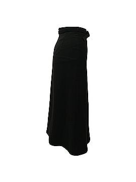Gucci Gucci Belted Midi Skirt in Black Polyester (view 2)