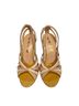 L.A.M.B. 100% Leather Tan Brown Heels Size 5 1/2 - photo 1