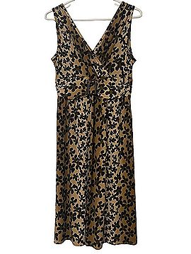 Faith Love Passion Belted V-Neck Floral Midi Dress Casual Dress (view 1)