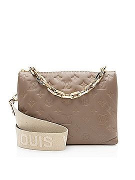 Louis Vuitton Louis Vuitton Monogram Embossed Lambskin Coussin PM Shoulder Bag (view 1)