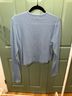 Madewell Blue Long Sleeve Top Size XL - photo 4