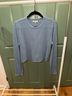 Madewell Blue Long Sleeve Top Size XL - photo 6