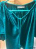 Ulla Johnson 100% Cotton Teal Short Sleeve Blouse Size 10 - photo 5