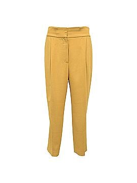 Brunello Cucinelli Brunello Cucinelli Straight Leg Pants in Yellow Polyester (view 1)