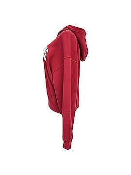 Anine Bing Anine Bing Alec Hoodie in Red Cotton (view 2)