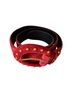 Morgan Taylor 100% Suede Red Belt Size L - photo 1