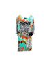 Frank Lyman Design Floral Animal Print Multi Color Cocktail Dress Size 8 - photo 1