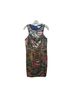 Jessica Simpson 100% Polyester 4% Elastane Print Multi Color Cocktail Dress Size 8 - photo 1
