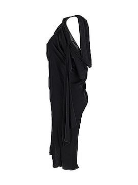 RM by Roland Mouret Roland Mouret Asymmetric Dress in Black Silk (view 2)