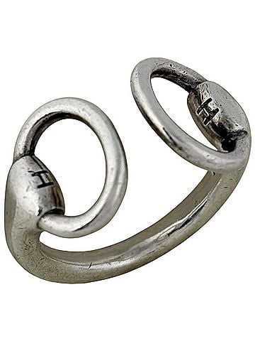 Hermès Hermes Nausicaä Ring, Sterling Silver 925, Women's Ring (view 1)