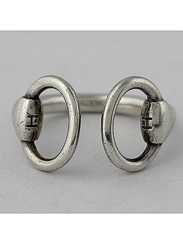 Hermès Hermes Nausicaä Ring, Sterling Silver 925, Women's Ring (view 2)