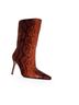 Katy Perry Snake Print Multi Color Orange Brown Boots Size 9 1/2 - photo 3