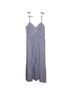 Express Stripes Blue White Casual Dress Size L - photo 1