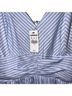 Express Stripes Blue White Casual Dress Size L - photo 5