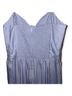 Express Stripes Blue White Casual Dress Size L - photo 4
